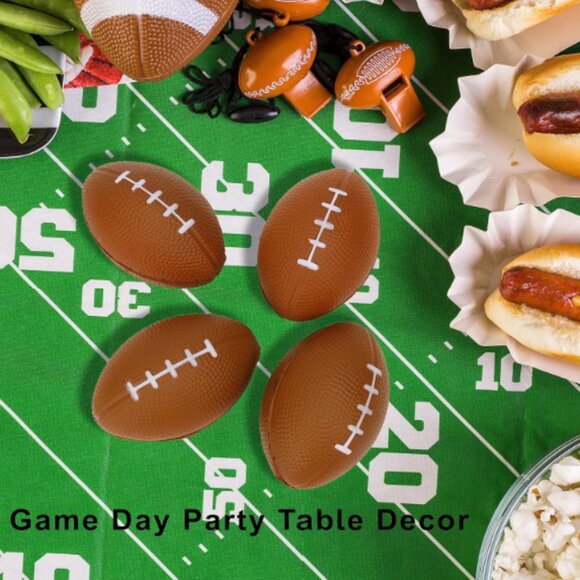 🏈 Mini Foam Football Stress Ball, Football Themed Party Favor 🏈 - Picture 2 of 5